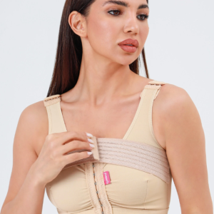 medical compression bra with belt cf05